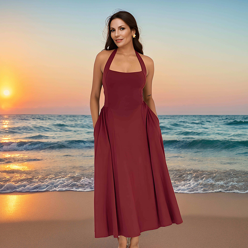 Elegant and Fashionable Slimming Dress