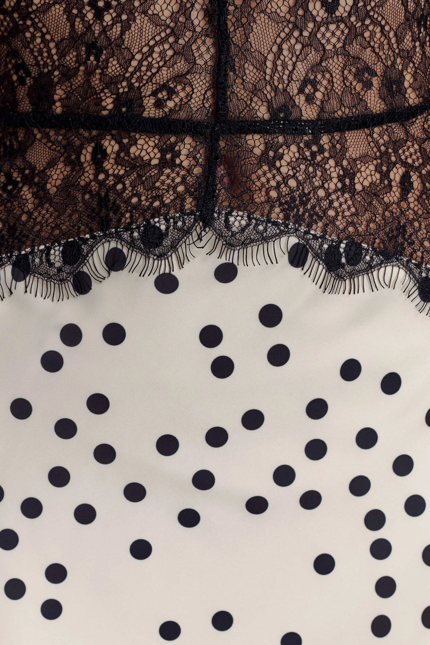 Dinah Lace And Satin Maxi Dress