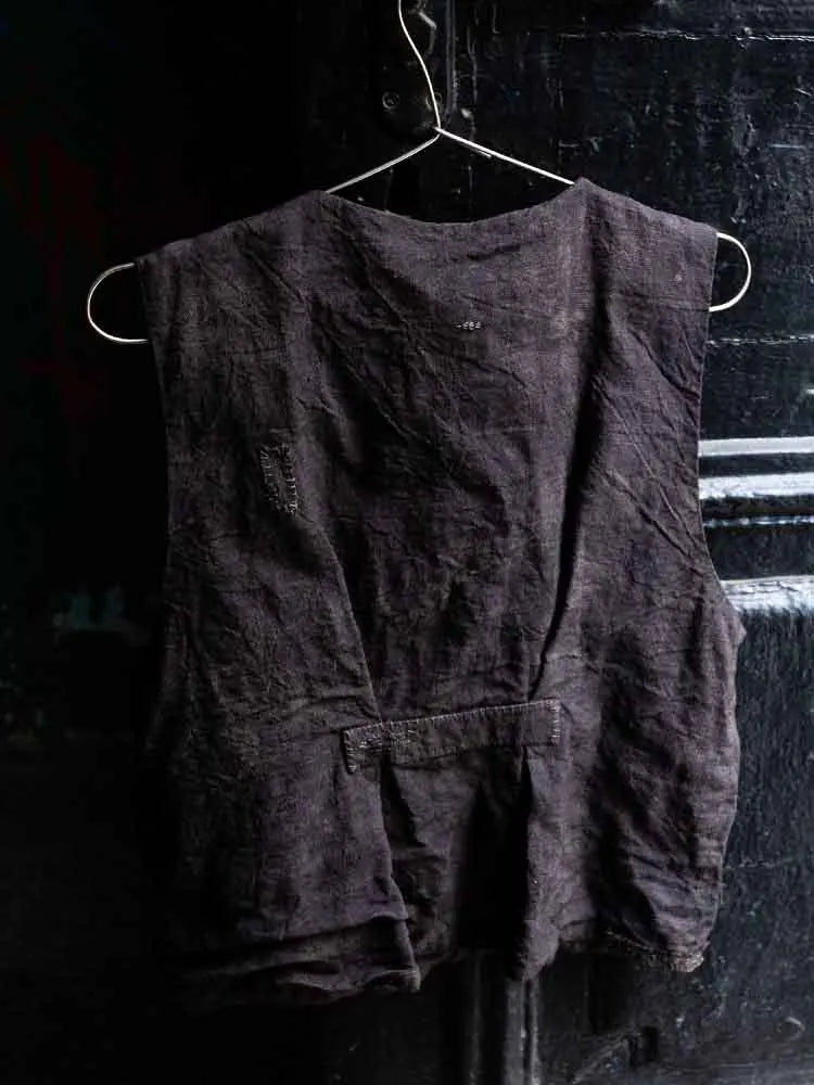 Men's Vintage Simple Linen Blend Versatile Vest