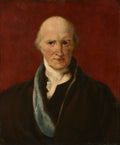 Portrait of Benjamin West by Thomas Lawrence (British, 1769–1830) - Classic Art canvas print