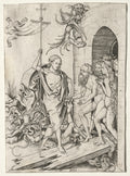 Passion of Jesus Christ  The Descent into Limbo by Master AG (German) - Classic Painting canvas print