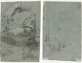 Studies of Hands recto Sketch of a Child's Head verso by Carletto Caliari (Italian, 1570–1596) - Classic Art canvas print