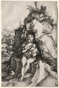 The Penance of St. John Chrysostom by Albrecht Dürer (German, 1471–1528) - Classic Painting canvas print