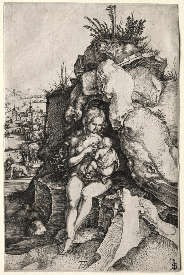 The Penance of St. John Chrysostom by Albrecht Dürer (German, 1471–1528) - Classic Painting canvas print