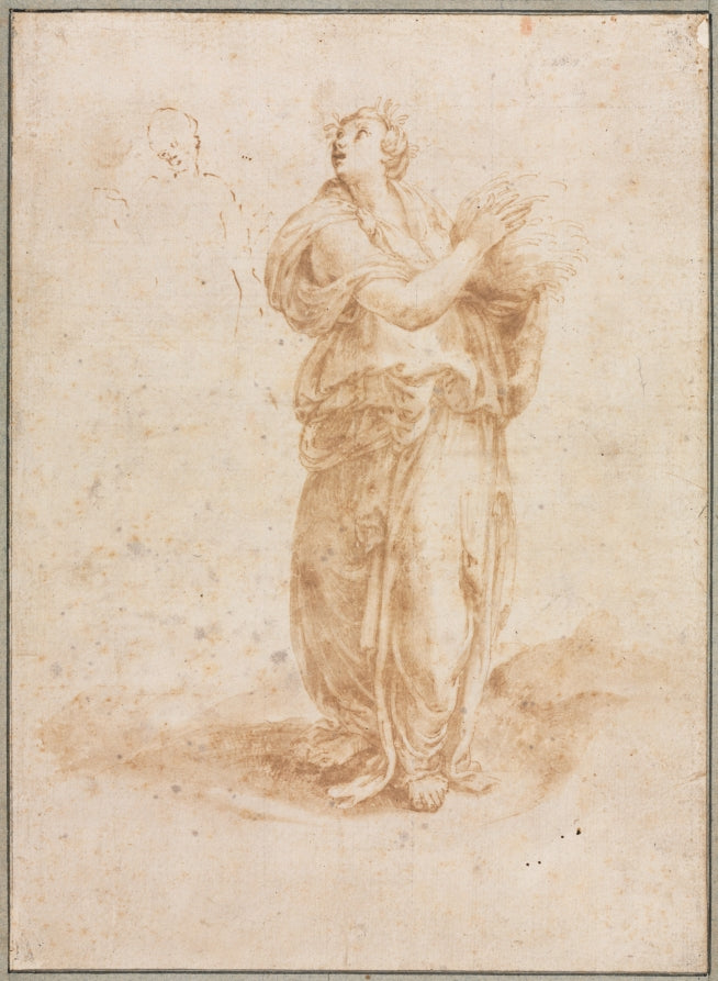 Ceres by Lelio Orsi (Italian, 1511–1587) - Classic Painting canvas print