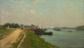 Banks of the Seine by  - Classic Art canvas print