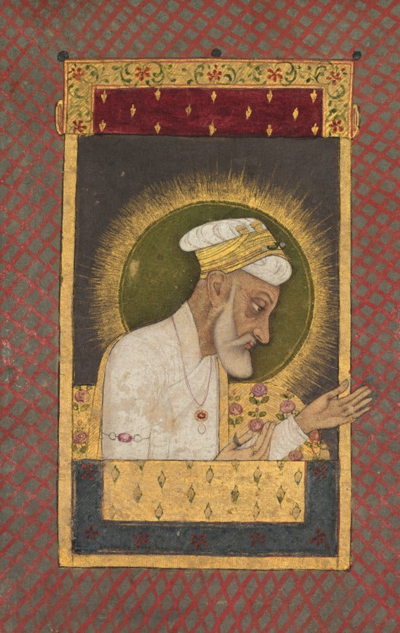Portrait of Emperor Alamgir Aurangzeb by  - Classic Art canvas print