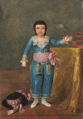 Portrait of Juan Maria Osorio by Agustín Esteve y Marques (Spanish, 1753–c. 1820) - Classic Art canvas print