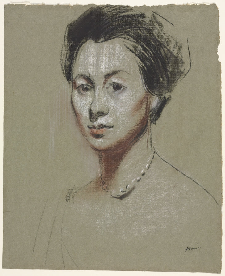 Ava Mendelsohn by Jean Louis Forain (French, 1852–1931) - Classic Painting canvas print