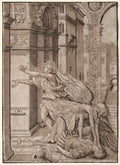 The Lovers Surprised by Death by Hans Burgkmair (German, 1473–1531) - Classic Painting canvas print