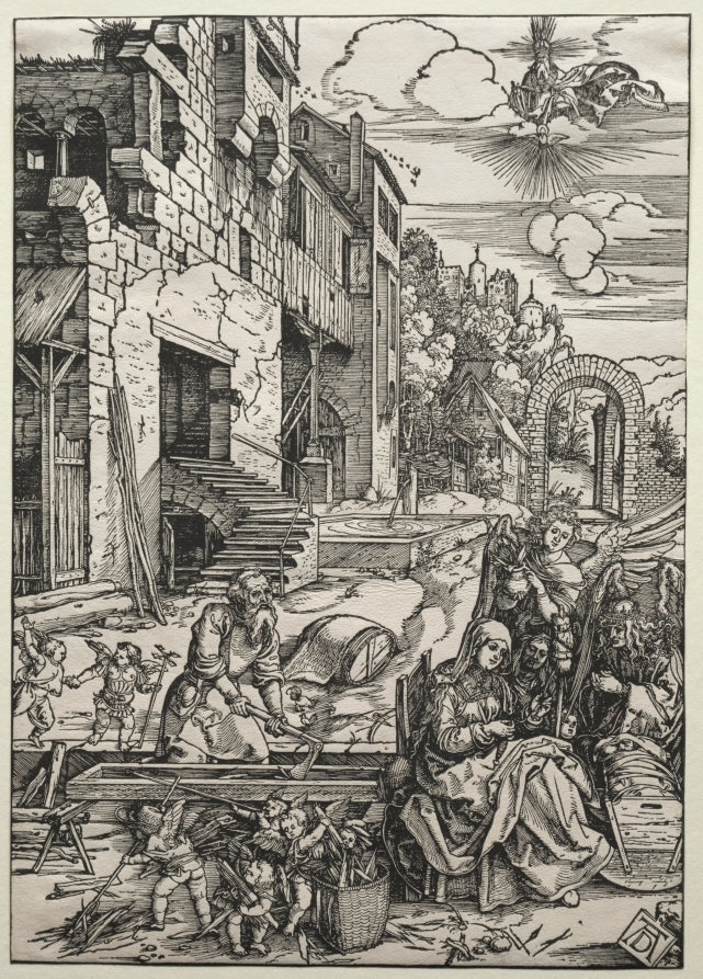 The Repose in Egypt by Albrecht Dürer (German, 1471–1528) - Classic Painting canvas print