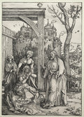 Christ Taking Leave of His Mother by Albrecht Dürer (German, 1471–1528) - Classic Painting canvas print