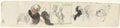 Sketches of Various Figures verso by Honoré Daumier (French, 1808–1879) - Classic Painting canvas print