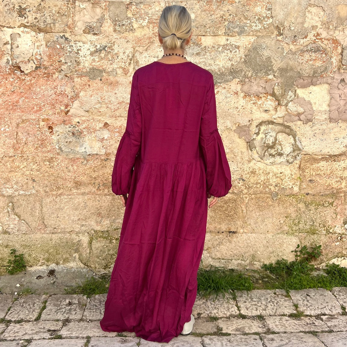Antonella Silk Oversized Dress by Runaway Bicycle for