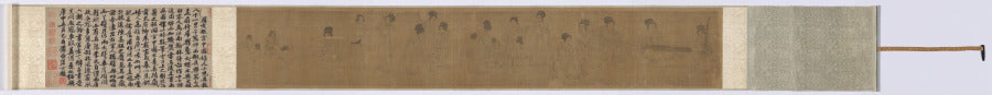 In the Palace by Zhou Wenju (Chinese, active 942–961) - Classic Art canvas print