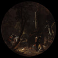 Scenes of Witchcraft Night by Salvator Rosa (Italian, 1615–1673) - Classic Art canvas print