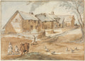 A View of Spa by Jan Brueghel (Flemish, 1568–1625) - Classic Painting canvas print