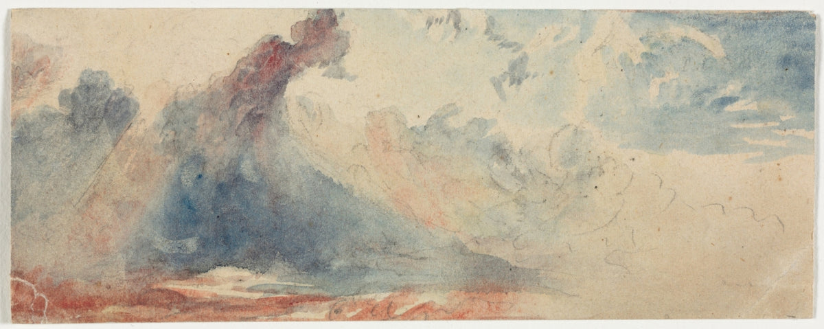 Cloud Study by Anonymous - Classic Painting canvas print