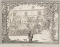 Villa Palatina by Peter Heinrich Lambert von Hess (German, 1792–1871) - Classic Painting canvas print