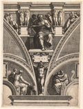 The Prophet Joel by Giorgio Ghisi (Italian, 1520–1582) - Classic Painting canvas print