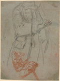 Studies of a Costume, Sleeve, and Hand by Pietro Longhi (Italian, 1702–1785) - Classic Art canvas print