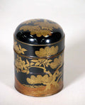 Lunchbox with Lid and Five silver Chopsticks and Rests by  - Classic Art canvas print