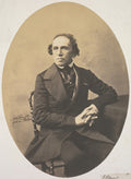 Portrait of Giacomo Meyerbeer 17911864 by Adrien Tournachon (French, 1825–1903) - Classic Art canvas print