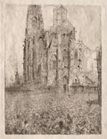 The Cathedral by James Ensor (Belgian, 1860–1949) - Classic Art canvas print