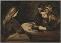 Four Girls Studying a Drawing by Théodule Ribot (French, 1823–1891) - Classic Painting canvas print