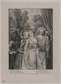 The Clothes are Italian by Jean-Antoine Watteau (French, 1684–1721) - Classic Painting canvas print