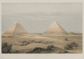 Egypt and Nubia, Volume II Pyramids of Geezeh by Louis Haghe (British, 1806–1885) - Classic Art canvas print