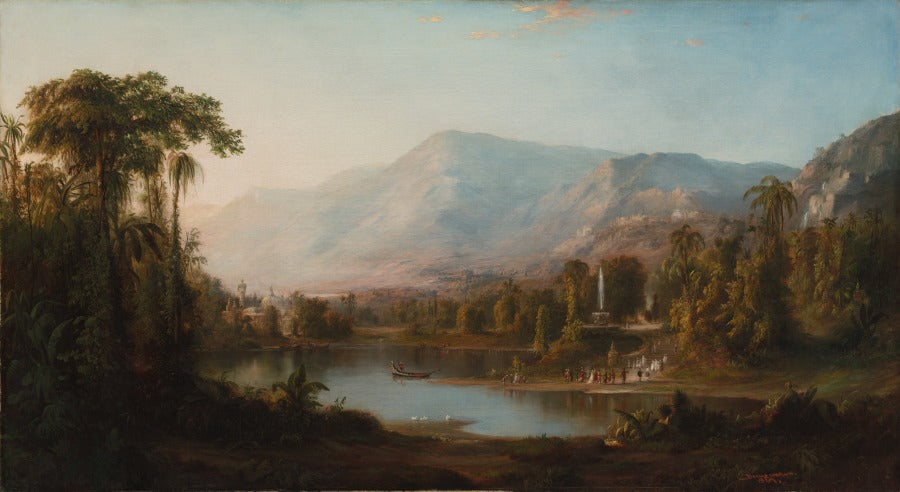 Vale of Kashmir by Robert S. Duncanson (American, 1821–1872) - Classic Art canvas print