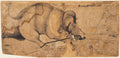 Rao Ram Singh Is Elephant Gone Amok by  - Classic Art canvas print