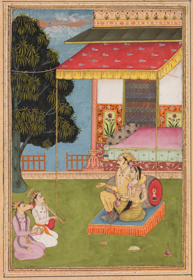 Shri Raga, from a Ragamala Garland of Melodies by  - Classic Art canvas print