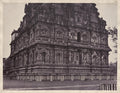 West and South Sides of the Vimana Walls, Great Temple Brihadeshvara at Tanjore Thanjavur by Captain Linnaeus Tripe (British, 1822–1902) - Classic Art canvas print
