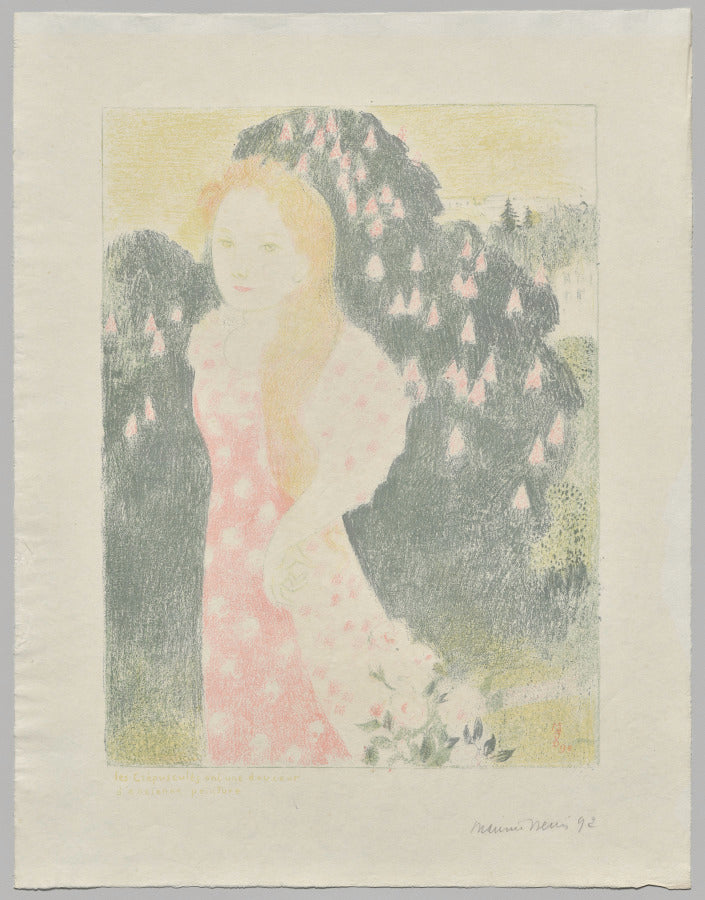 Twilights Have the Softness of Old Paintings by Maurice Denis (French, 1870–1943) - Classic Painting canvas print