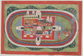 Krishna and Satyabhama Storm the Citadel of Naraka, folio 97 from a Bhagavata Purana by  - Classic Art canvas print