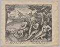 The Seed Falling by the Wayside by Philip Galle (Flemish, 1537–1612) - Classic Painting canvas print