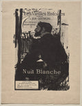 Sleepless Night by Henri de Toulouse-Lautrec (French, 1864–1901) - Classic Painting canvas print