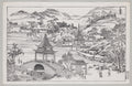 Westlake Panorama by  - Classic Painting canvas print