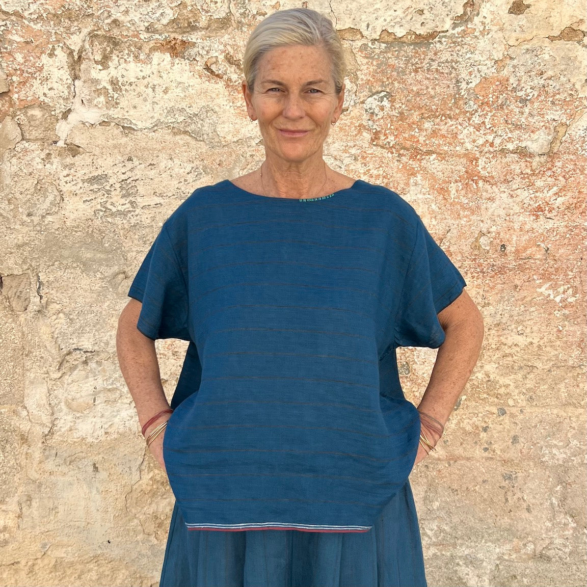 Eka Donna Linen Top