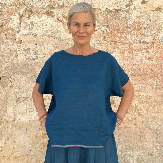 Eka Donna Linen Top