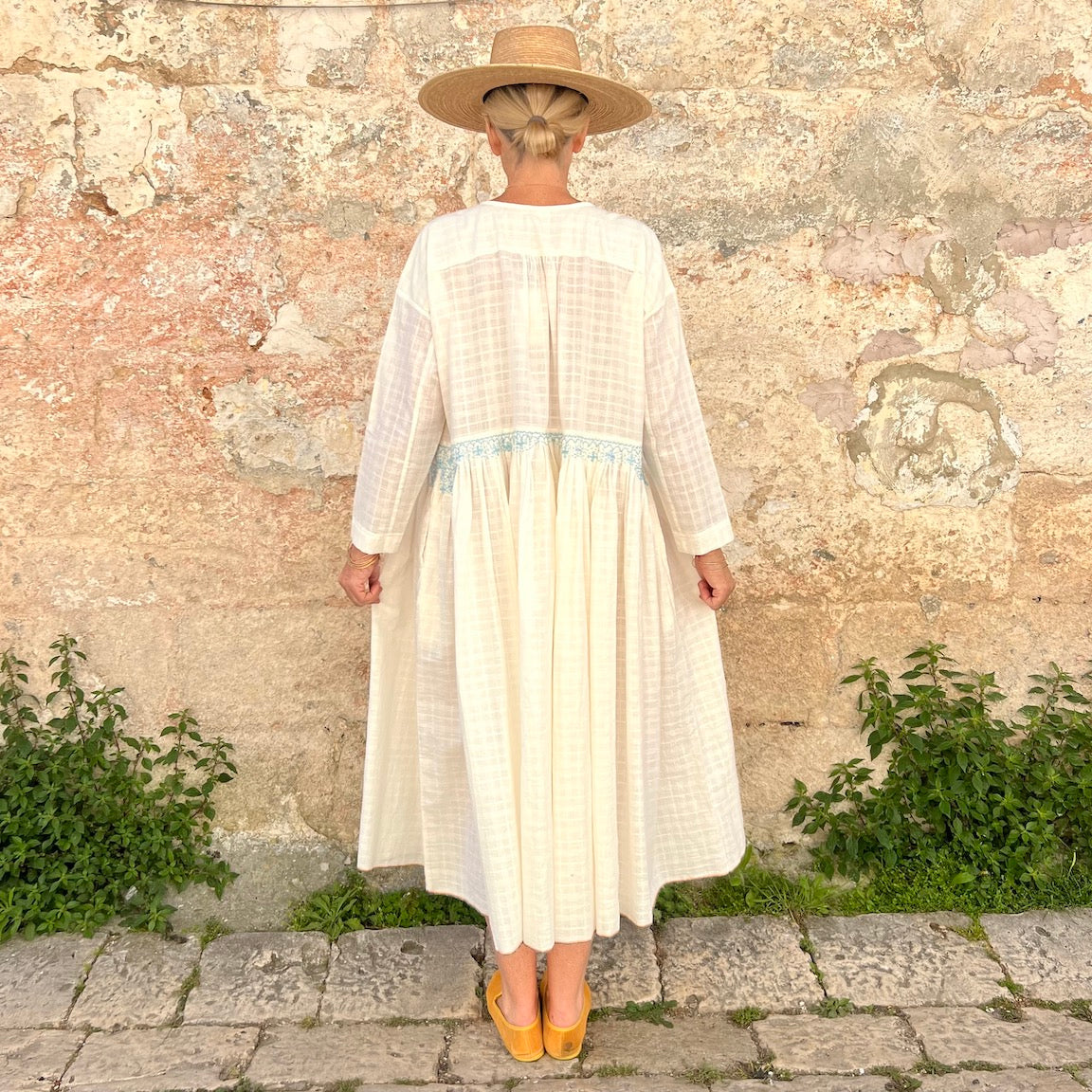 Runaway Bicycle Ana Embroidered Dress
