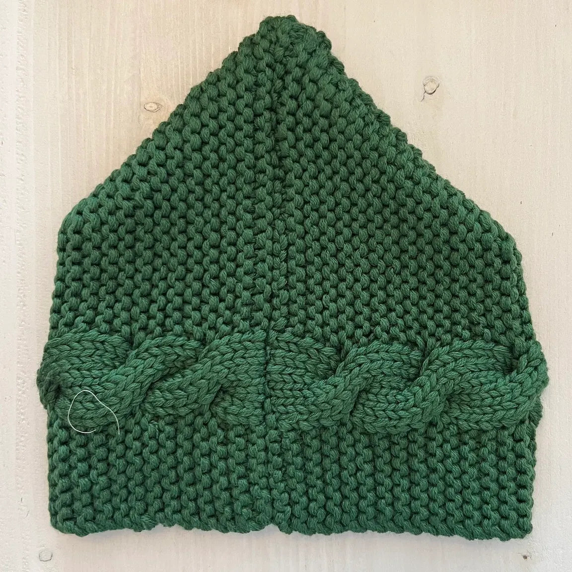 Wool Cable Knit Beanie