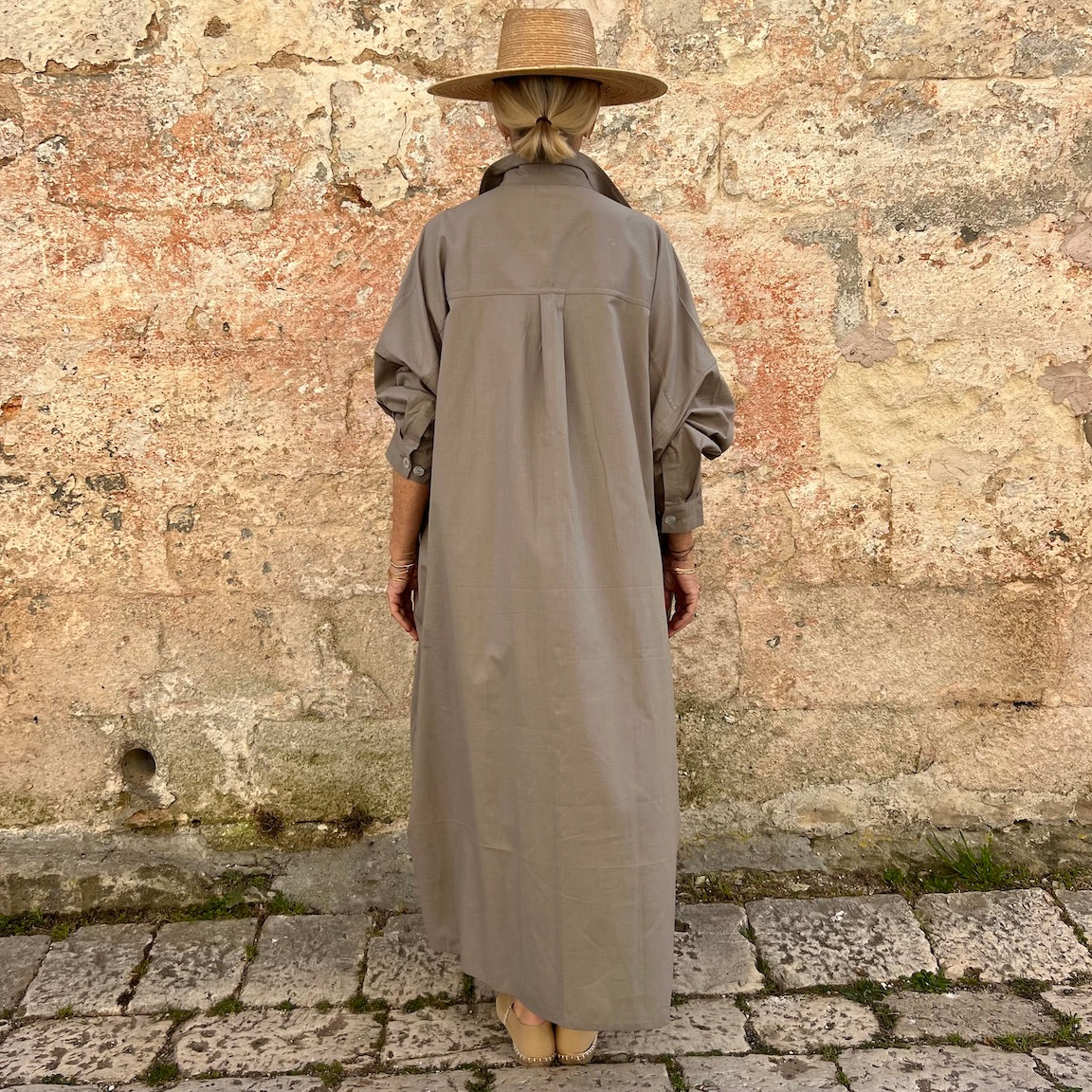 Georgia Oversize Shirt Dress