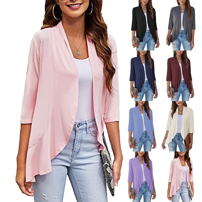 ❤️This Week's Special Price $16.99🌺-Women's Casual Lightweight Open Front Cardigans