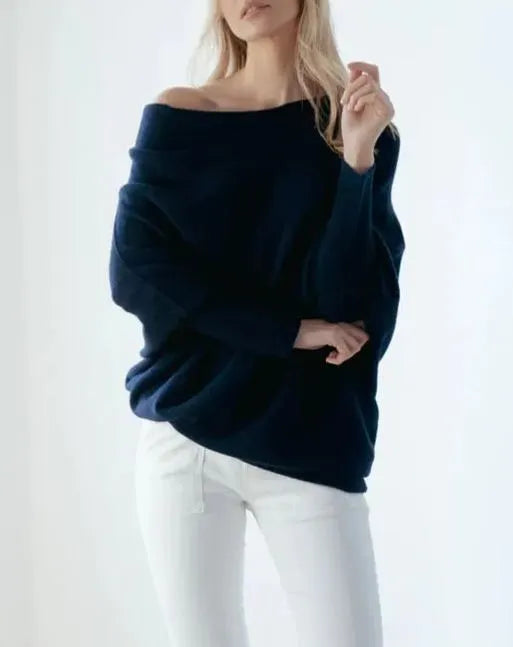 ✨Women's Asymmetric Draped Jumper