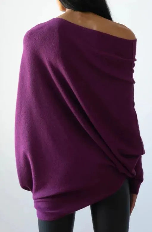 ✨Women's Asymmetric Draped Jumper