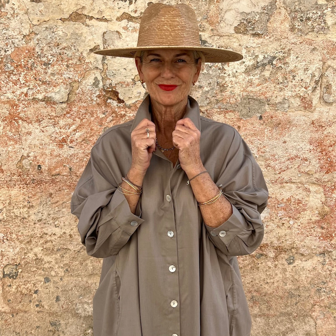 Georgia Oversize Shirt Dress