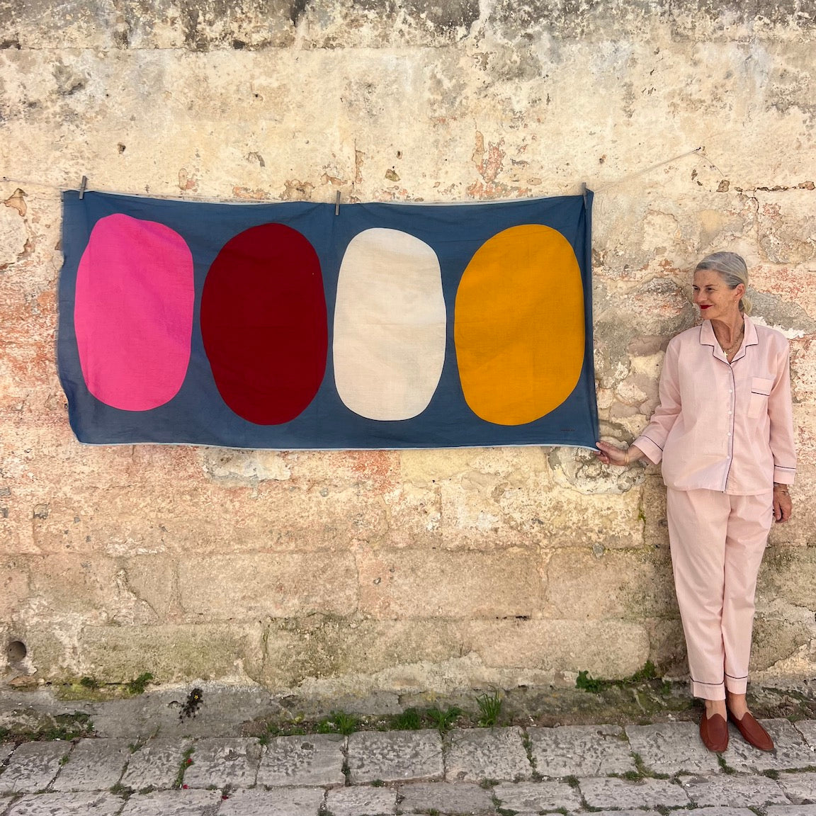 Moismont Cotton Pareo Indigo